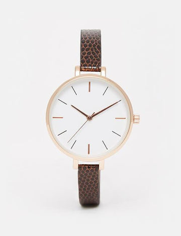 London Leather Strap Watch