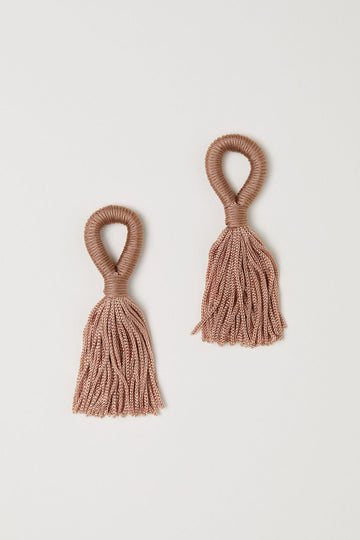 Tasselled earrings