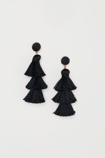 Tasselled earrings